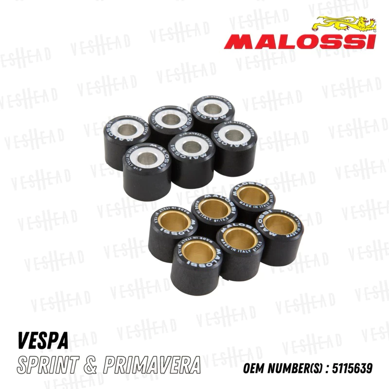 ชุดชามหน้า Malossi Vespa Sprint / Primavera 5115639 thumbnail 5