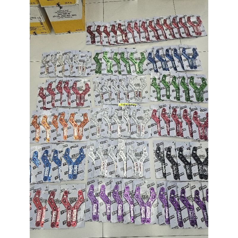 ขาชิวมิเนียม งานอิฐศาลายา ตรงรุ่น forza350 มีพร้อมส่ง