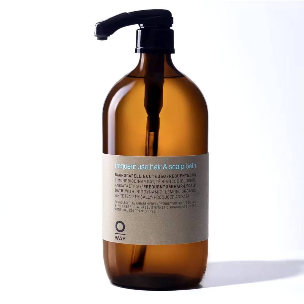 OWAY Frequent Use Hair & Scalp Bath แชมพูไบโอไดนามิค ทำความอาดอ่อนโยน รักษาสมดุลของหนังศีรษะ ชุ่มชื้น