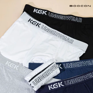 กางเกงในเคจีเค KGK Underwear 6ตัว กางเกงในชายขาสั้น ทรงบ็อกเซอร์ เนื้อผ้านิ่มยืดหยุ่นใส่สบายไม่อึดอัด ผ้าระบายอากาศได้ดี