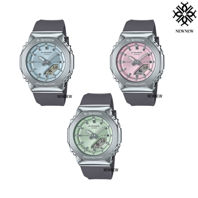 CASIO G-SHOCK นาฬิกาข้อมือ GM-S2110-2A GM-S2110-3A GM-S2110-4A ของแท้ประกันศูนย์ 1ปี