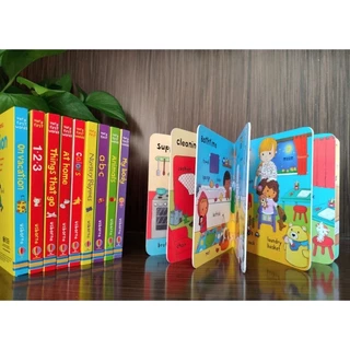 (พร้อมส่ง) Usborne Very first words เซ็ตหนังสือเสริมทักษะภาษาอังกฤษ เซ็ต 10 เล่ม