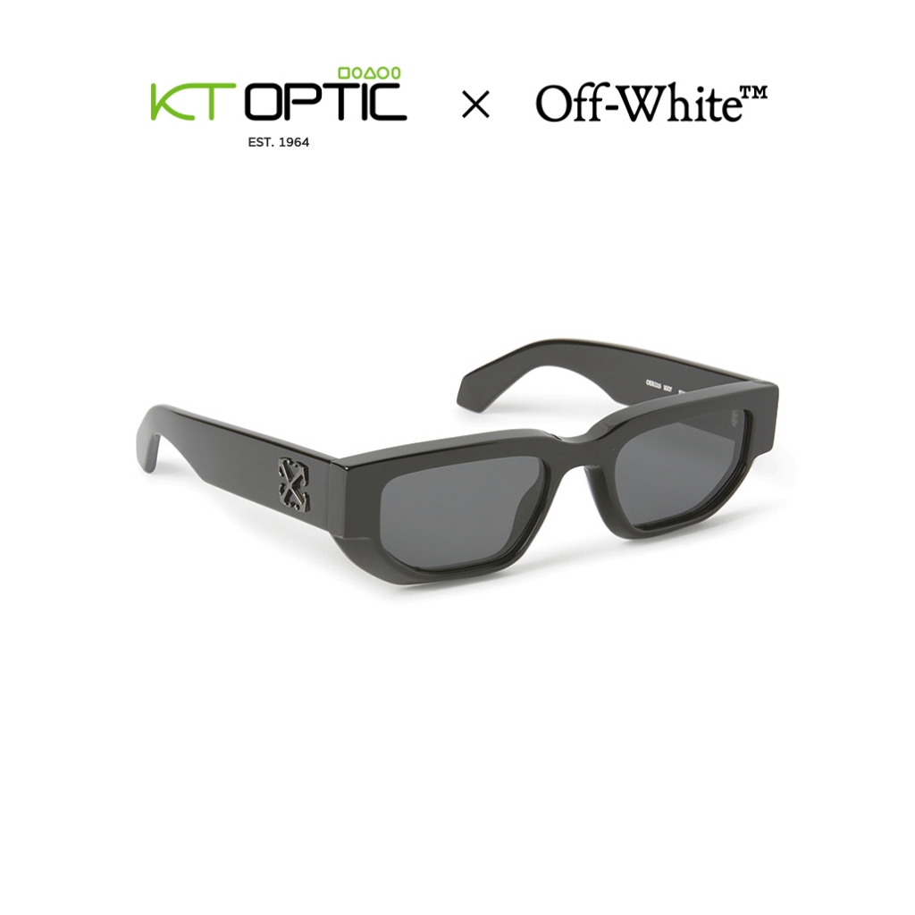 OFF-WHITE แว่นกันแดดทรงสี่เหลี่ยมผืนผ้า รุ่น OI115