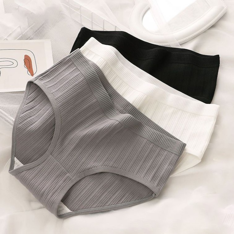 A06 กางเกงในสีพื้น สินค้าพร้อมส่ง