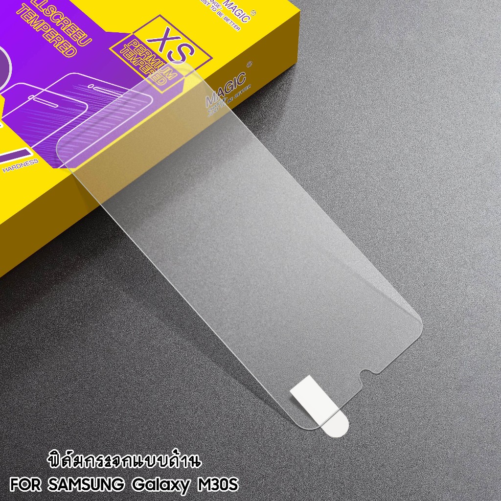 ฟิล์มกระจก ฟิล์มไฮโดรเจล FOR SAMSUNG Galaxy M30s เต็มจอ กาวเต็มแผ่น พร้อมส่ง - รูปที่ 4