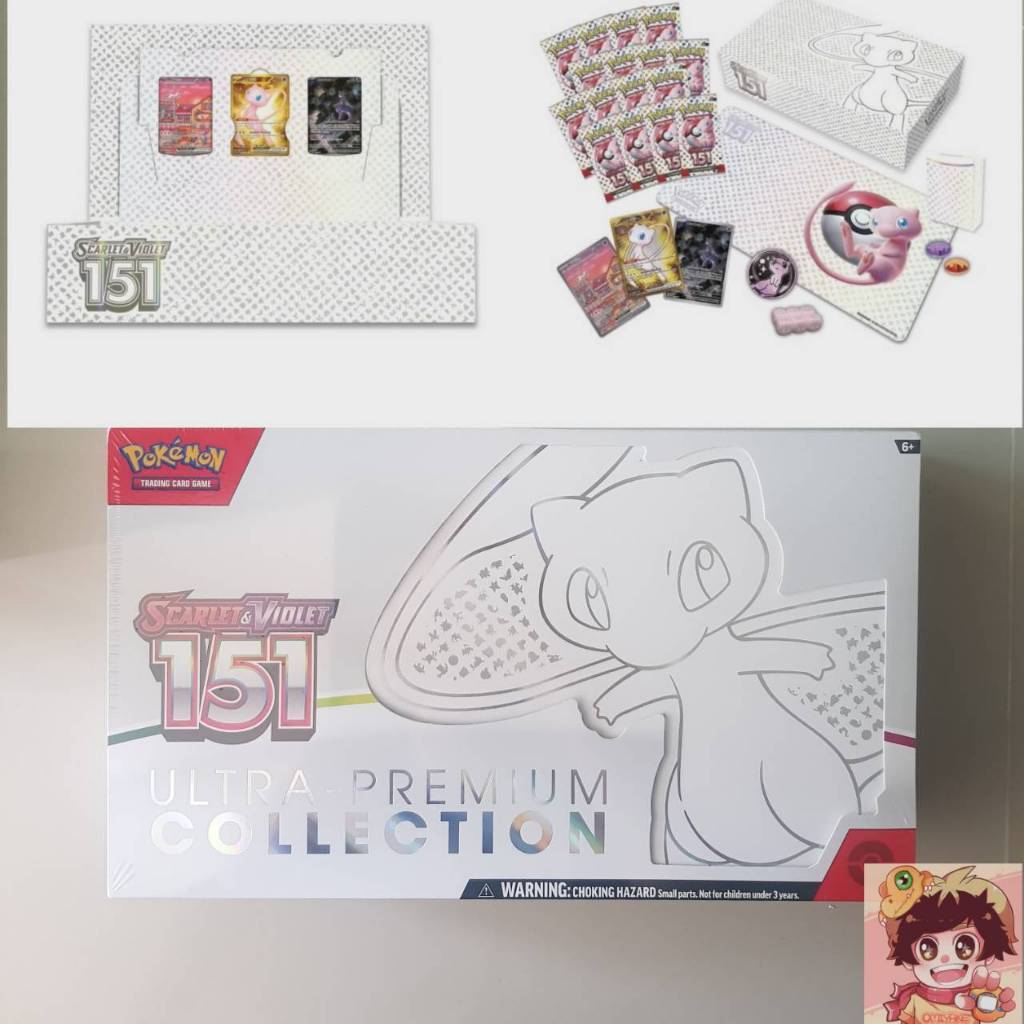 [Pokemon ENG]Pokémon TCG: Scarlet & Violet - Mew 151 Ultra-Premium Collection Mew UPC TCG[Limited Ed