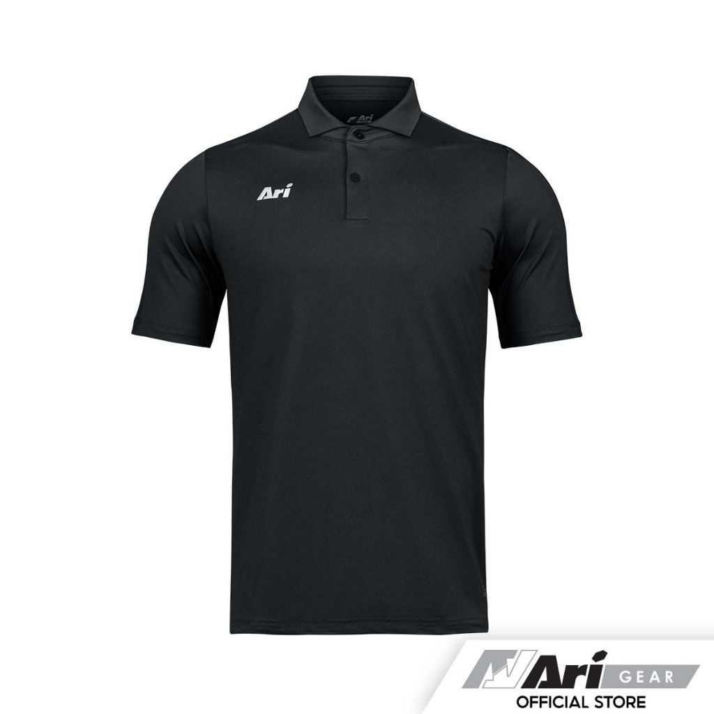 ARI ELITE POLO - GREY/SILVER เสื้อโปโล อาริ ELITE สีเทา
