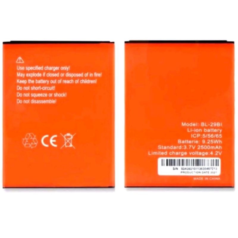 แบตเตอรี่ iTel A48  แบต itel a48 /BL 29BI ตรงรุ่นพร้อมจัดส่ง