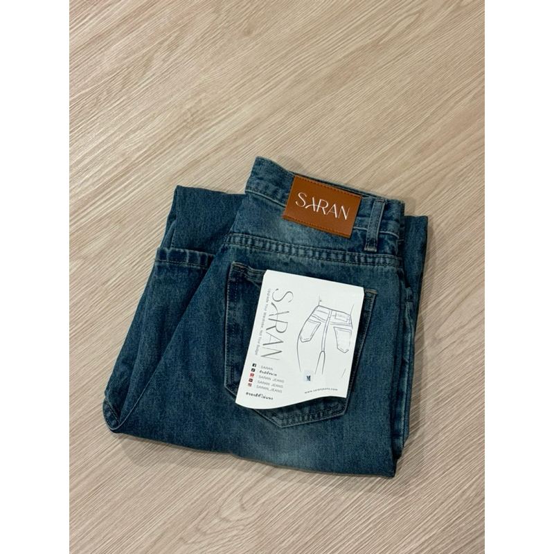 ส่งต่อ กางเกงยีนส์ SARAN SP022 กระบอก New Jeans