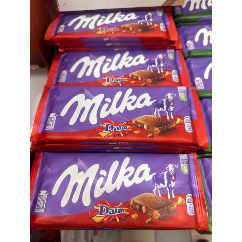milka ช๊อกโกแลตบาร์ พร้อมส่ง แท้100%