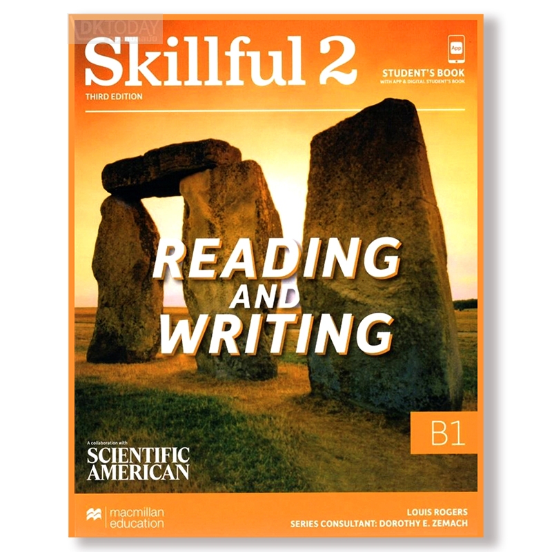 DKTODAY หนังสือ SKILLFUL R & W 2:STUDENT'S BOOK PACK (3ED)