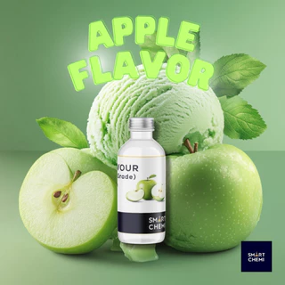 กลิ่นผสมอาหารเข้มข้น กลิ่นแอปเปิลเขียว (Green Apple ) Flavour ละลายน้ำ (Water Soluble ) 30 g, 100 g