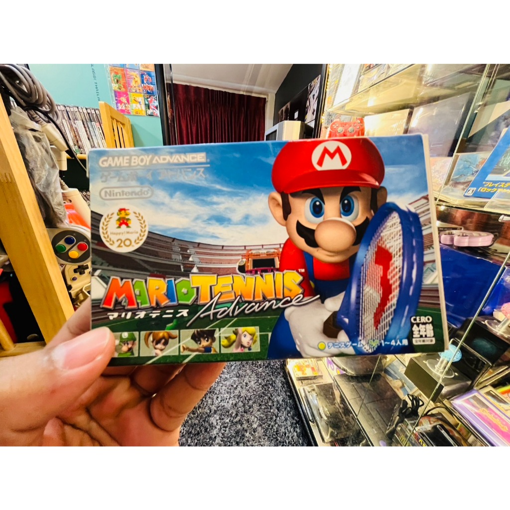 งานกล่อง [GameBoy Advance] : Mario Tennis Advance สภาพสวยมาก 99% อุปกรณ์คู่มือสมบูรณ์ครบถ้วน