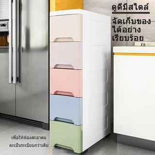 NeatBox ตู้ลิ้นชักพลาสติก 3/4/5/6/7 ชั้น มีล้อ ตู้เก็บของอเนกประสงค์ พลาสติกหนา ประหยัดพื้นที่