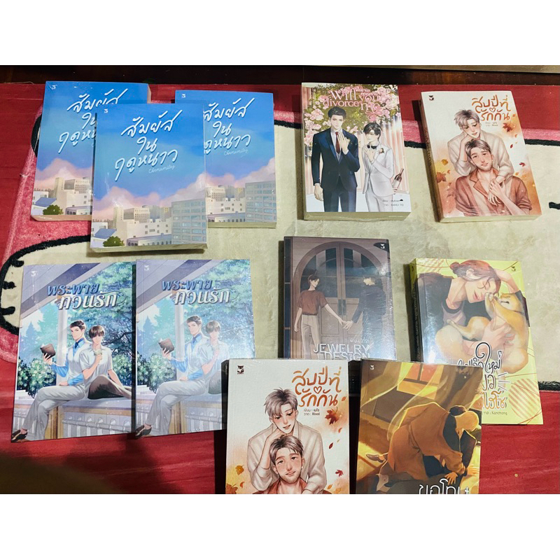 *พร้อมส่ง/นส ลดราคา* สัมผัสในฤดูหนาว / พระพายทวนรัก / สิบปีที่รักกัน / หย่านะคุณพราน / อัญมณีที่รัก / ผมเกิดใหม่เป็นแมว