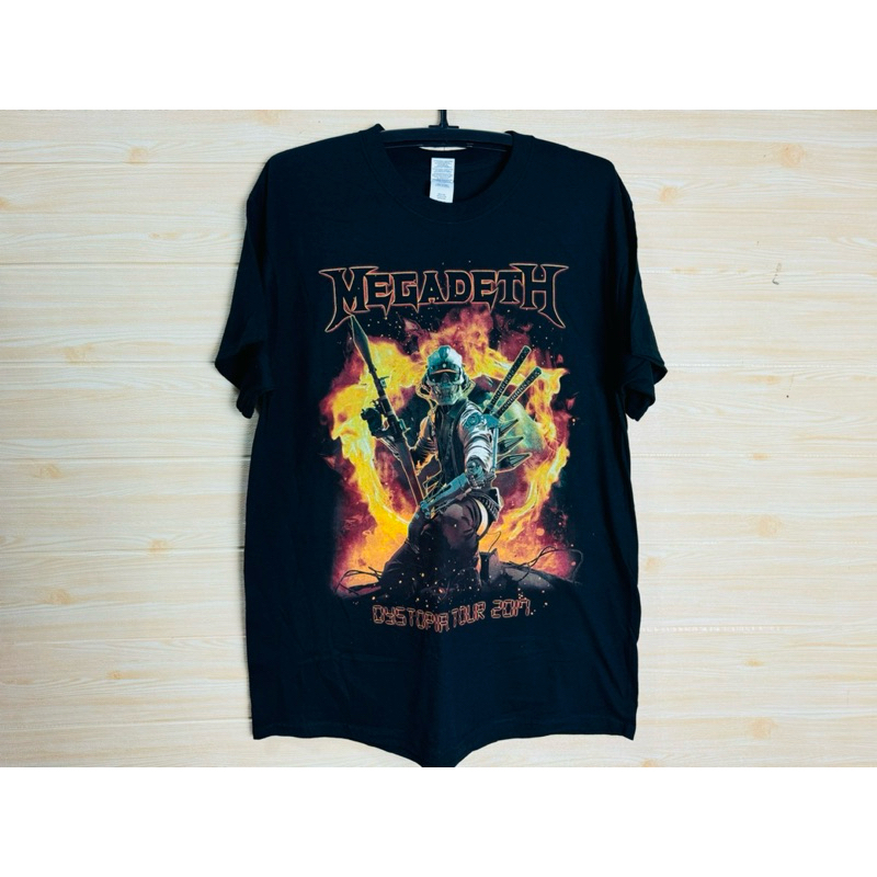 เสื้อวง Megadeth Tour 2017 ลิขสิทธิ์แท้💯