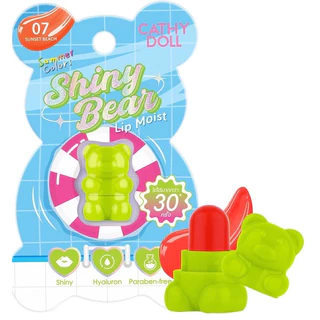 ลิปหมี Cathy Doll Shiny Bear Lip Moist เคที่ดอลล์ ไชน์นี่แบร์ลิปมอยส์ ขนาด1.1g