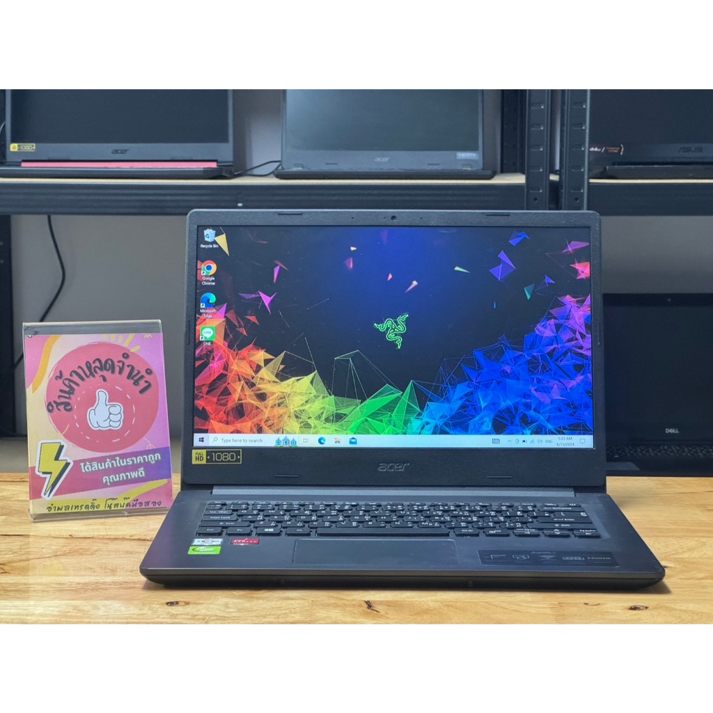 Acer Aspire 3 A314-R9GJ มือสอง ลงโปรแกรมพร้อมใช้งาน