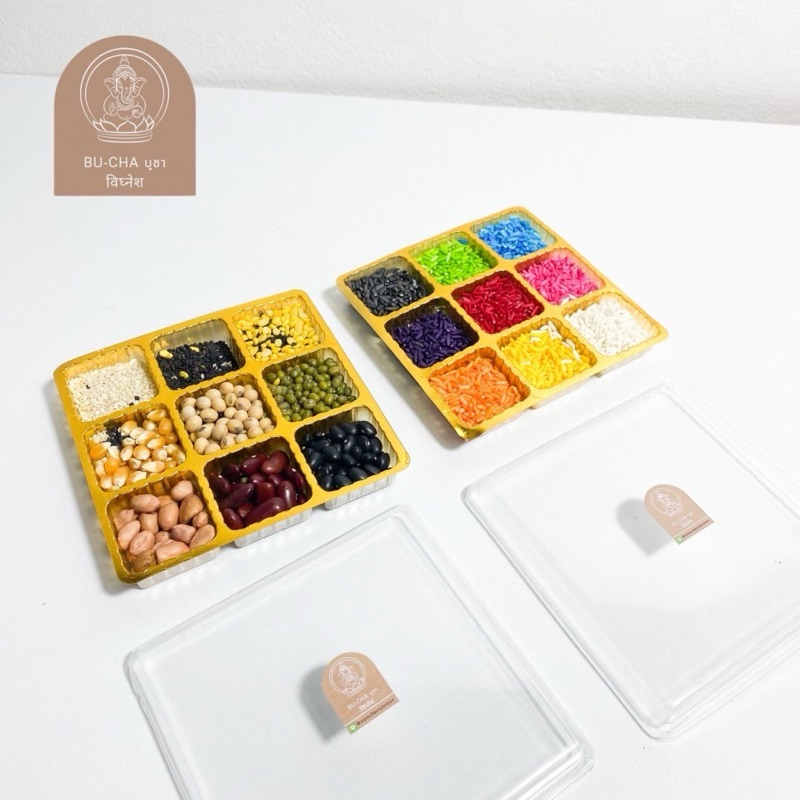 🥜 ธัญพืช 9 ชนิด 🌾 ข้าวสารมงคล 9 สี