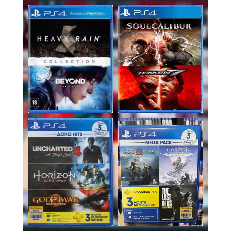 แผ่น PS4 เกมรวม 2 เกม [ มือ 2 ] พร้อมส่ง!!!
