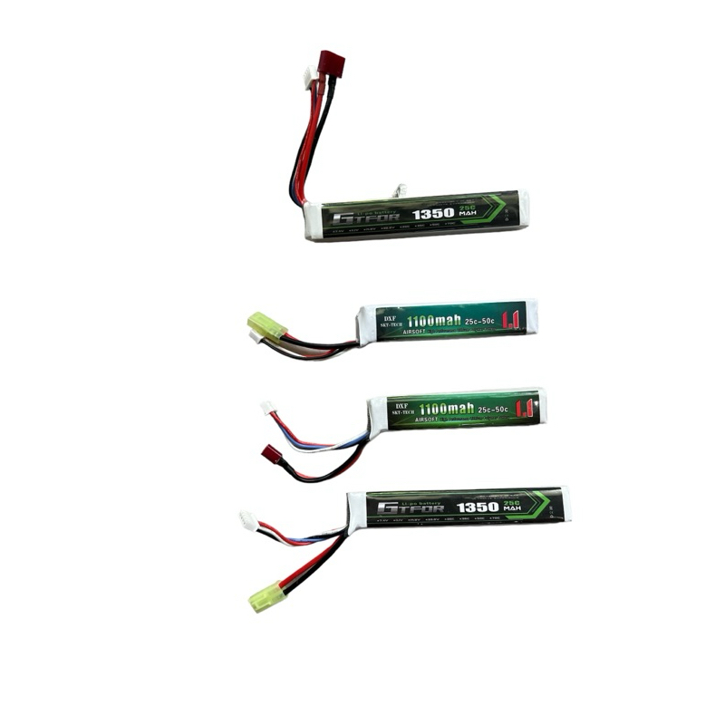 แบตลิโพ DXF 1100mah / GTFDR 1350mAh  2S(7.4V) 3S(11.1V)