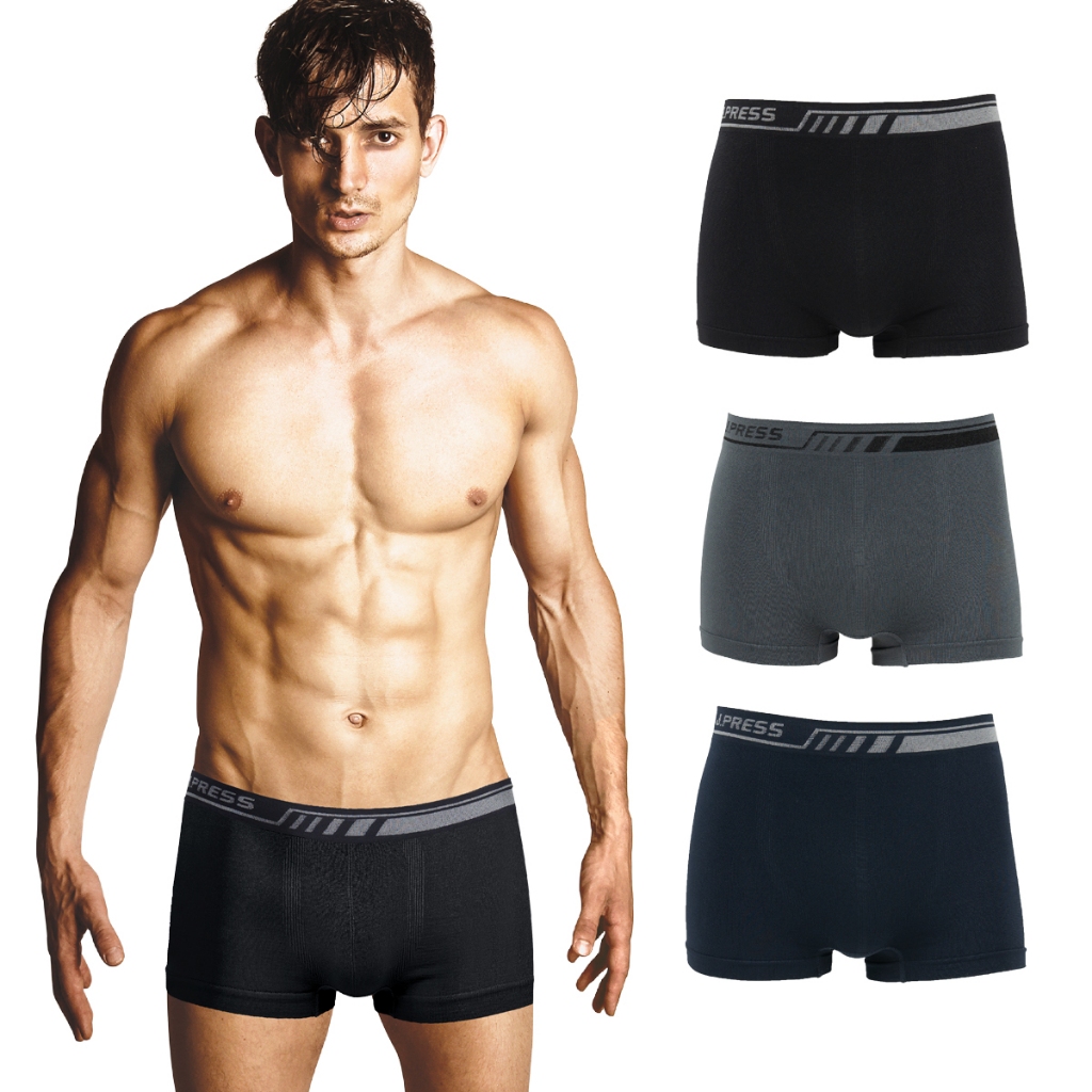 J.Press กางเกงในชาย ขาสั้น Seamless เจเพรส รุ่น 8247 บรรจุ 1 ตัว/แพ็ค (มีให้เลือก 3 สี)