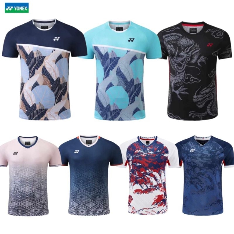 รวมเสื้อแบดYonex โยเน็กซ์รุ่นโอลิมปิกล่าสุด เสื้อทีมเกาหลีใต้และทีมJP🇰🇷🇯🇵🇹🇭ชาติอื่นพร้อมส่ง โกดังไทยรับประกันคุณภาพ