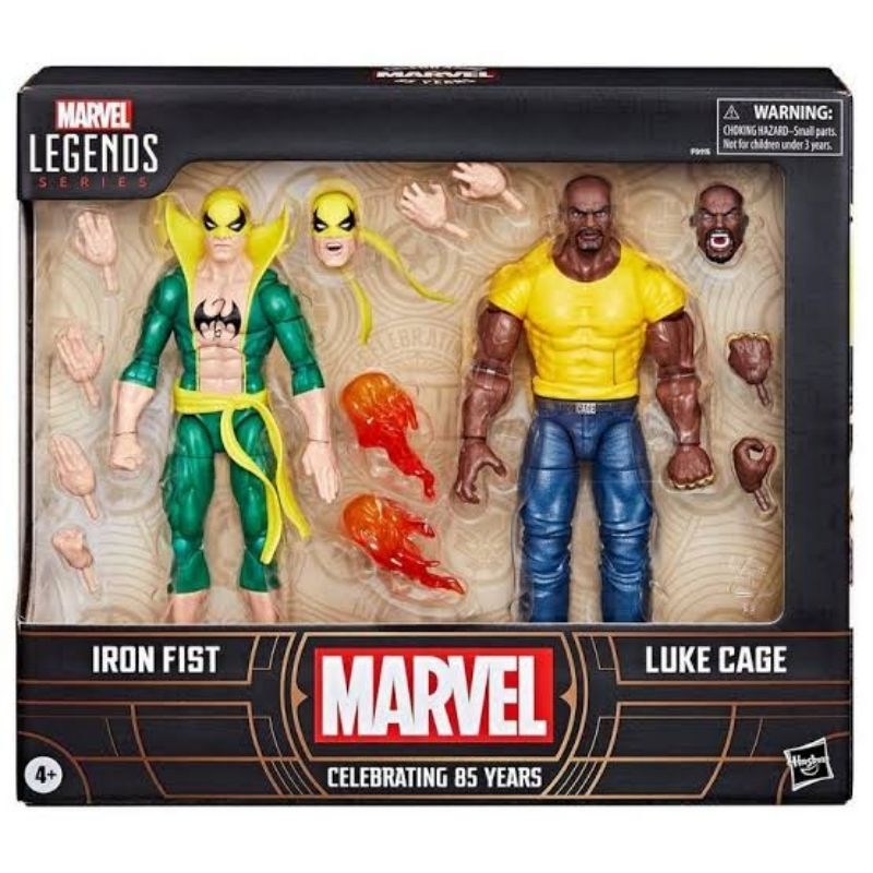 Hasbro Marvel Legends Iron Fist and Luke Cage