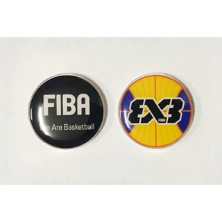 เหรียญผู้ตัดสินอะคริลิค FIBA 3x3 (บาสเกตบอล 3x3)