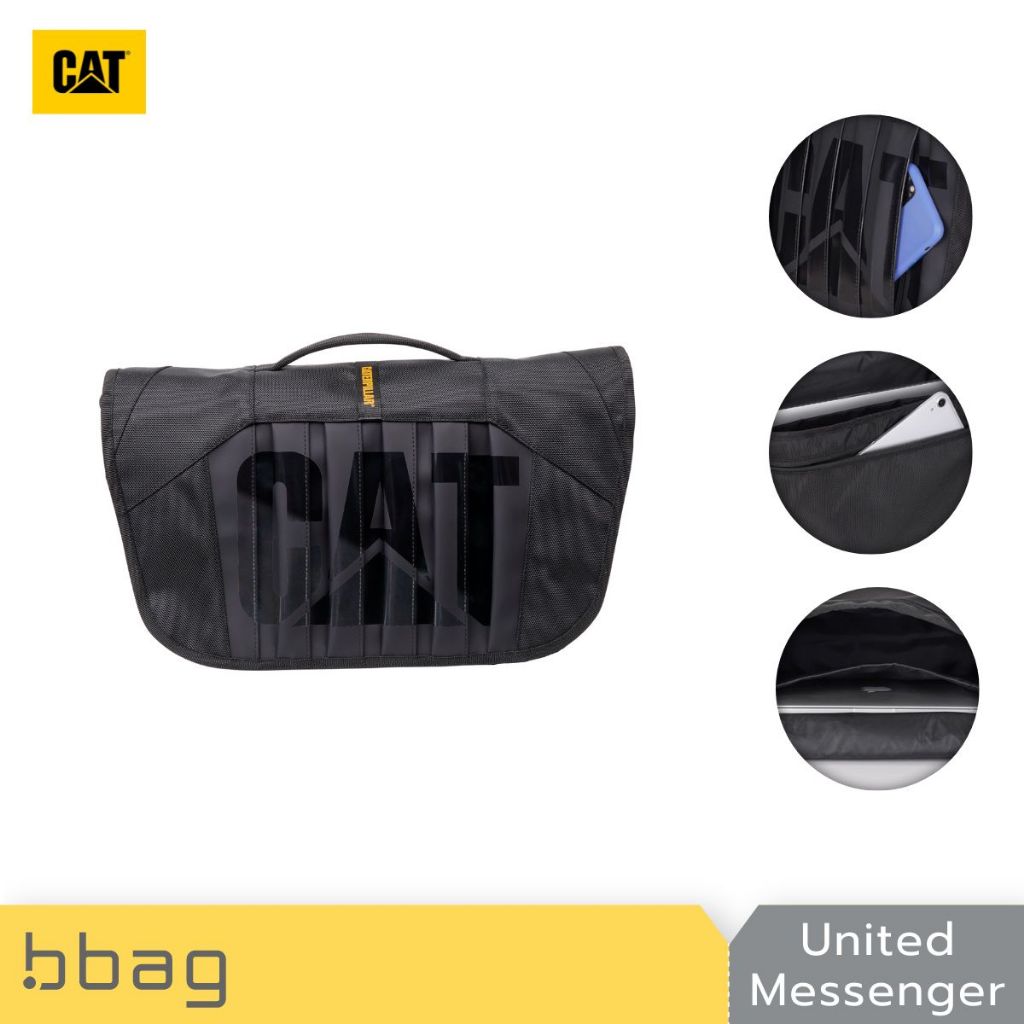 Caterpillar : กระเป๋าสะพายแบบแมสเซนเจอร์ รุ่นยูไนเต็ด (United 84563)