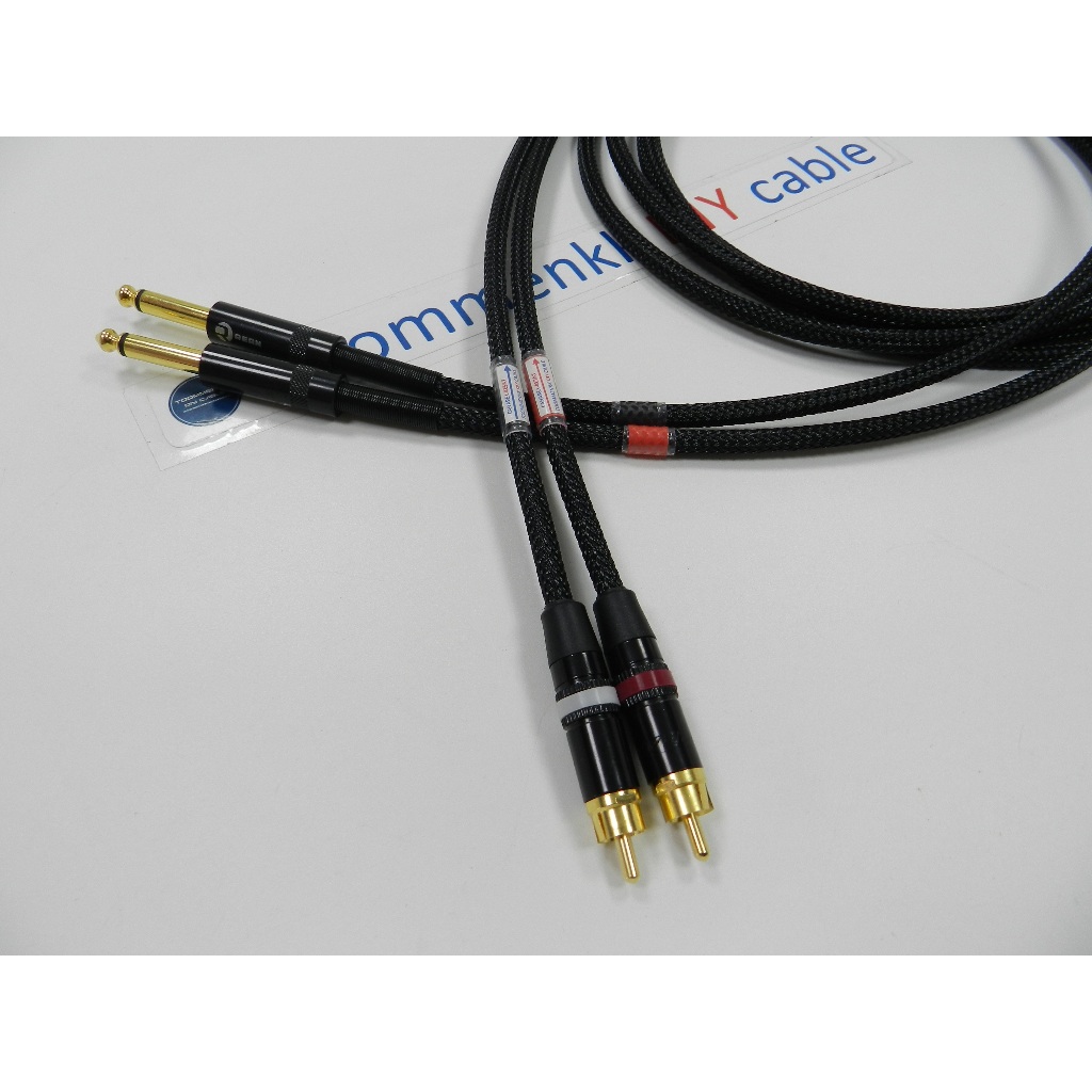 สายสัญญาณเสียงรุ่นเล็ก Canare L-4E5AT Rca to 6.35 Ts mono (L-R สองเส้นคู่) - รูปที่ 5