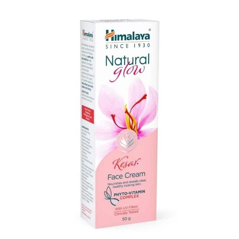 ครีมบำรุงผิวหน้า Himalaya Natural Glow Kesar 50g
