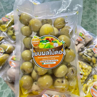 ผลไม้ดอง พุทรา ขนาด 500 กรัม กรอบอร่อย แถมฟรีพริกเกลือ