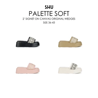 SHU PALETTE SOFT 2" SIGNET ON CANVAS ORIGINAL WEDGES