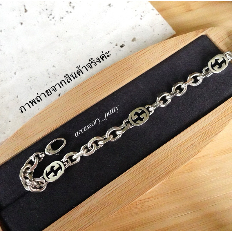 ✨สร้อยข้อมือสีเงินเเมต รุ่นG15 งานสวยมีเทสค่ะ เป๊ะที่สุดค่ะ✨