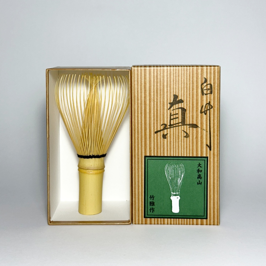 Shirotake Shin Chasen แปรงชงชา แปรงมัทฉะไม้ไผ่ ทรง Shin นำเข้าจากญี่ปุ่น