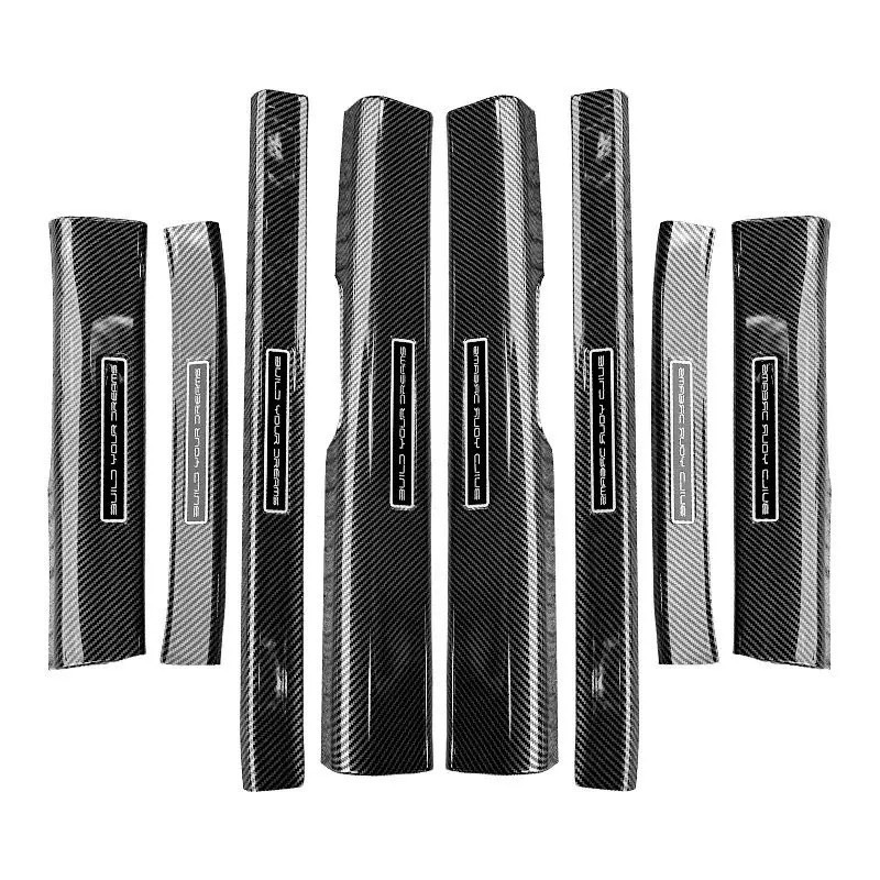 สินค้าพร้อมส่ง BYD Dolphin ชุดแต่งกันรอยขอบประตูรถยนต์คาร์บอนไฟเบอร์ ทนทานติดตั้งง่าย - รูปที่ 4