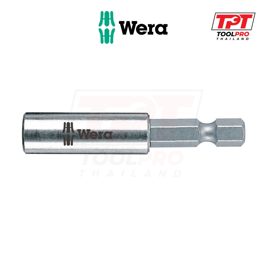 Wera ข้อต่อดอก 1/4" x 50mm Universal Bit Holder with Retaining Ring 899/4/1 K (05053457001)