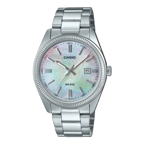 CASIO นาฬิกาข้อมือผู้ชาย สายสแตนเลส รุ่น MTP-1302DS,MTP-1302DS-7A,MTP-1302DS-7AVDF