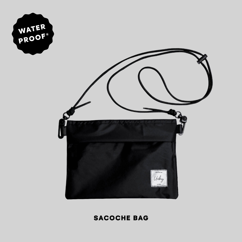 กระเป๋าสะพาย ผ้าเป๋าไนลอน MINI SACOCHE BAG ผ้าร่มกันน้ำ 📦พร้อมจัดส่ง ส่ง 1-2วัน📦