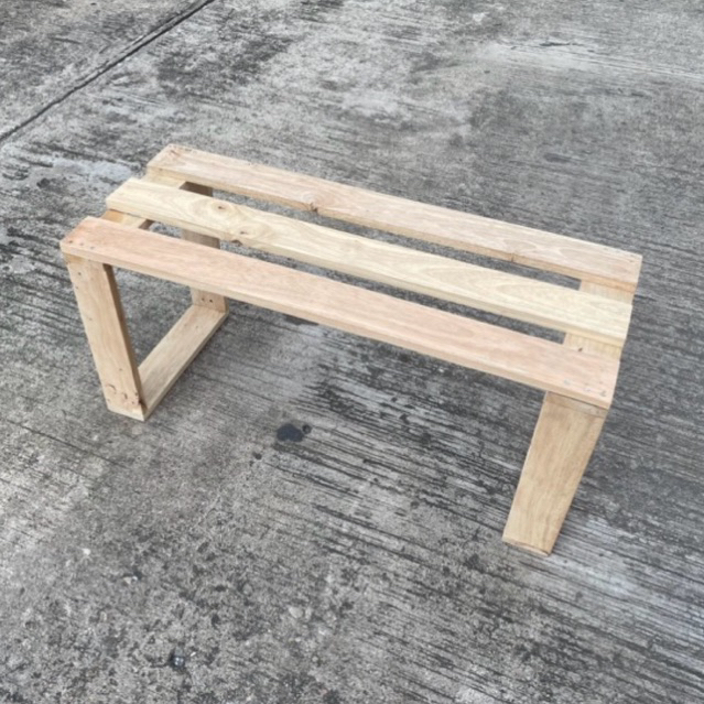 ชั้นวางของ ไม้เนื้อวางของต่างๆ ขนาด กยส.30x76x45 cm.