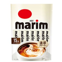 ครีมเทียม Marim stick (3g x15ซอง) ทำจากไขมันพืช สำหรับใส่กาแฟหรือชา ช่วยเพิ่มรสชาติให้กลมกล่อม ครีมเทียม จากญี่ปุ่น