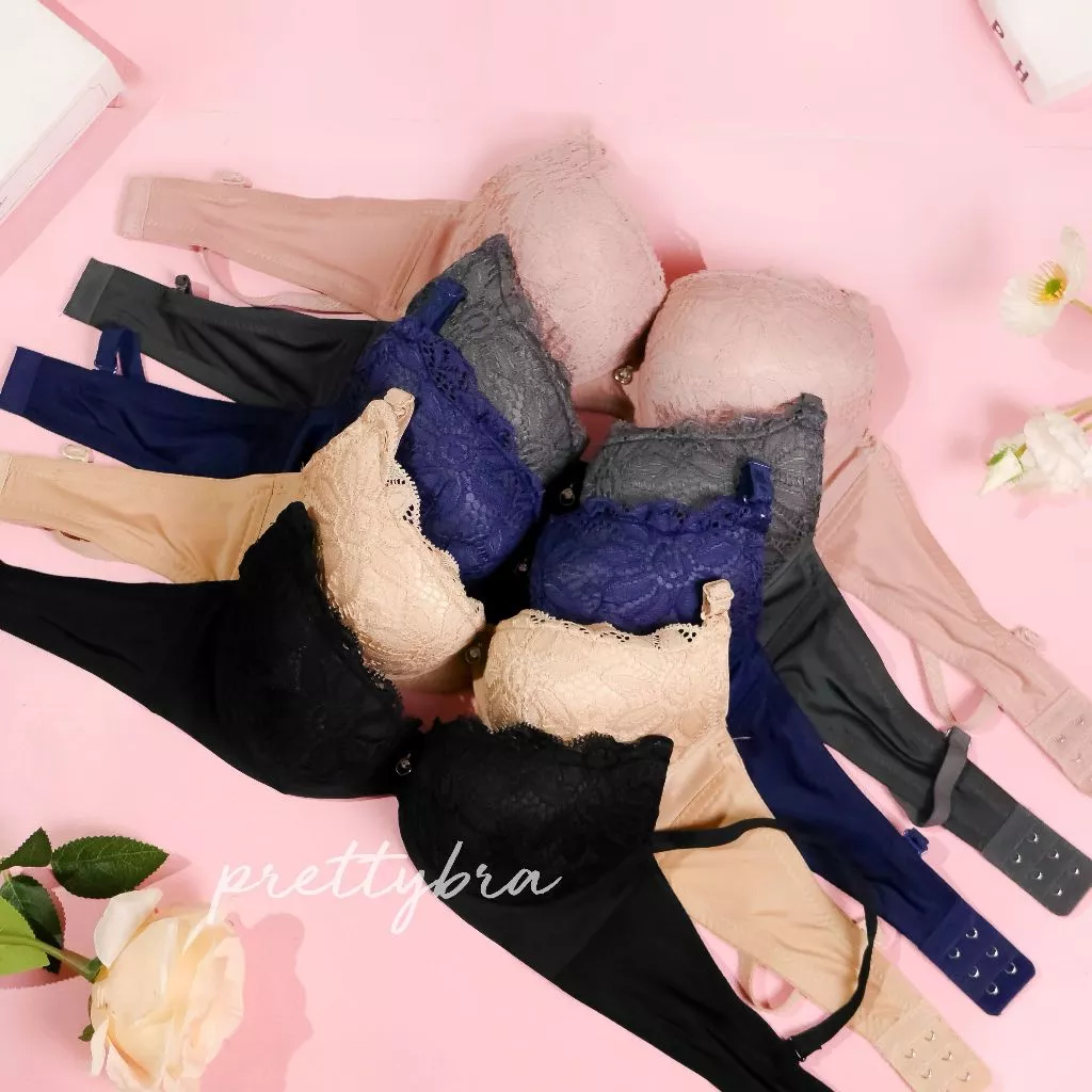 เสื้อชั้นในลูกไม้ฟองน้ำปานกลาง#keeya567