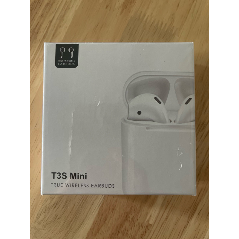 หูฟังบลูทูธ T3S mini true wireless earbuds สีขาว สวยงาม ใส่สะดวก พกพาง่าย ใช้เป็นอุปกรณ์เสริมสำหรับม