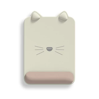 MOFii KITTIE CAT Wristrest Mouse Pad แผ่นรองเมาส์เพื่อสุขภาพ น้องแมวสุดน่ารักสีสันพาสเทล ละมุนต่อใจ