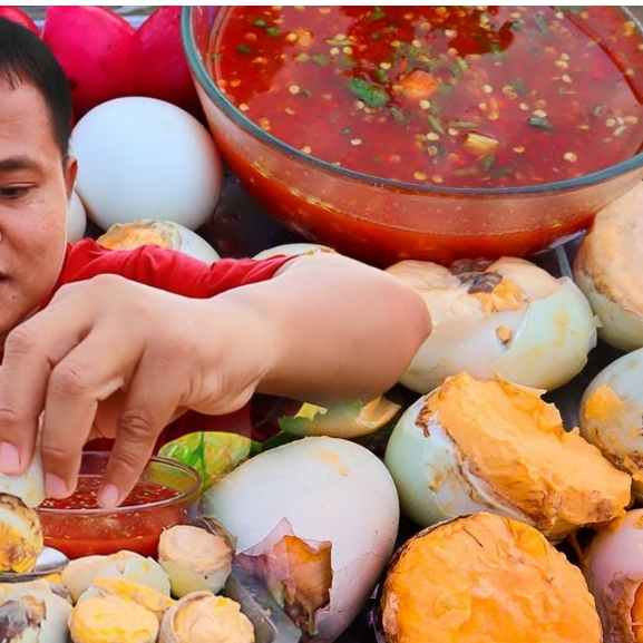 ไข่ลูกเป็ด ไข่เป็ดระยะ2 ไข่เป็ดสุกพร้อมทาน รสชาตินัวกลมกล่อมไม่มีกลิ่นคาว ไข่ลูกเป็ด คล้าย ไข่ลูกเป็ดเวียดนาม ไข่เป็ด