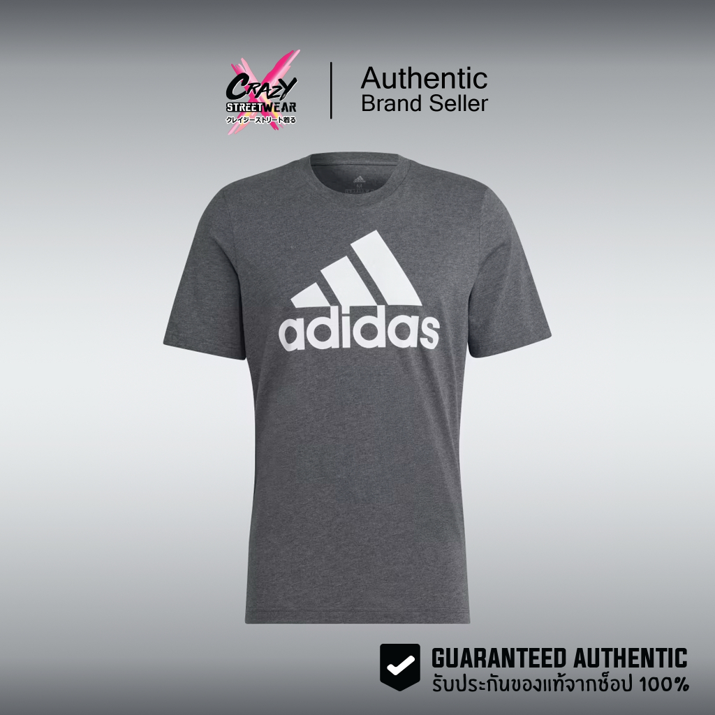เสื้อยืด Adidas ของแท้ 100% รุ่น Essentials Big Logo (HL2248) สินค้าลิขสิทธิ์แท้ Adidas เสื้อผู้ชาย