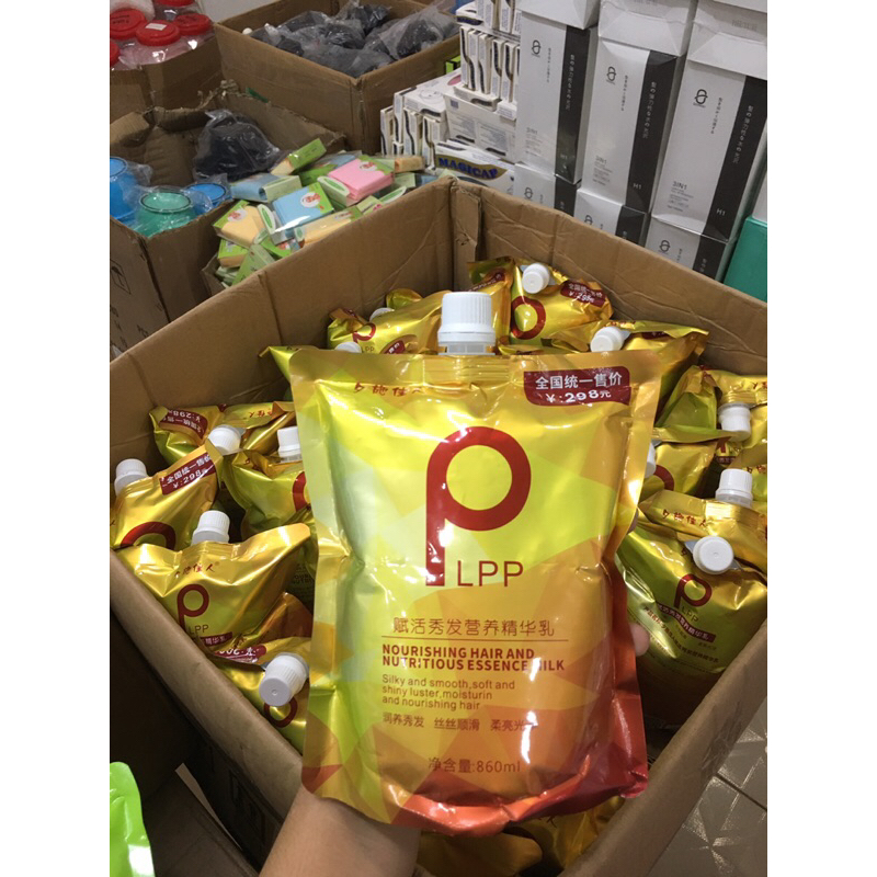 ทรีทเมนท์LPP ถุงทอง เชื่อมพันธแกน(เนื้อเจล) 860ml.