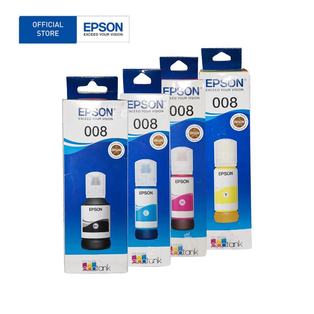หมึกแท้INK CARTRIDGE EPSON 008 INK BOTTLE T06G100//g200/g300/g400 (008) หมึกแท้