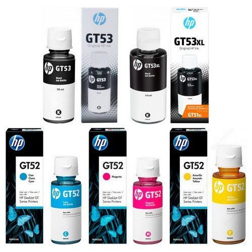 หมึกแท้ 100% HP GT53 GT52 GT52 HP 115 310 315 415 319 419 350 450 515 615 GT5810